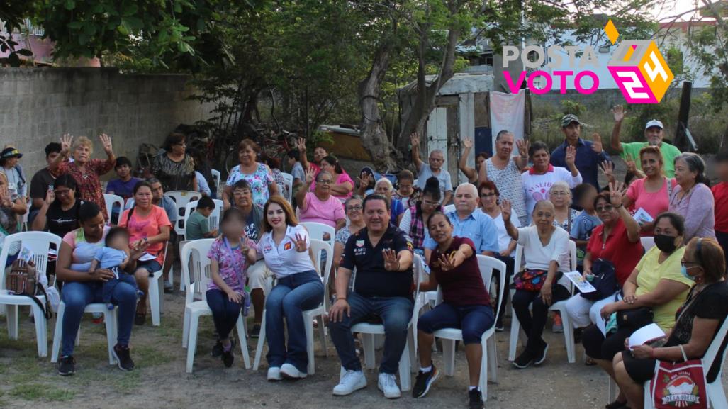 Sostiene Cendy Robles encuentros con vecinos de Ciudad Madero