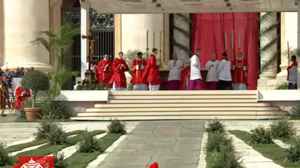 Celebra Papa Francisco el Domingo de Ramos en el Vaticano