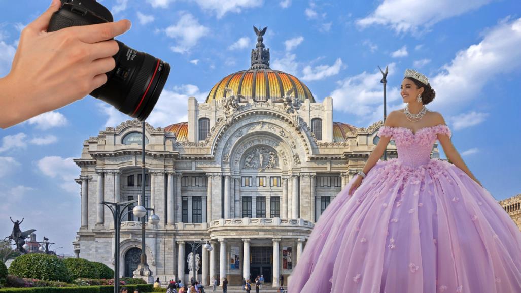 ¿Se puede tomar fotos al exterior del Palacio de Bellas Artes?