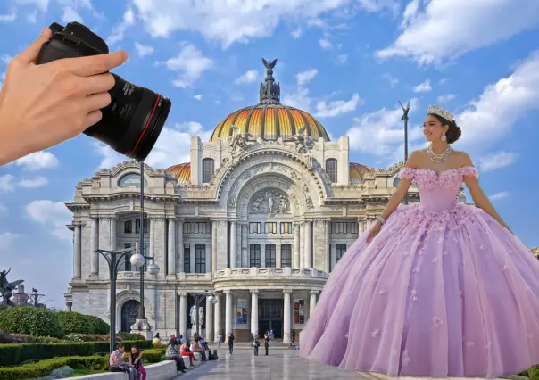 ¿Se puede tomar fotos al exterior del Palacio de Bellas Artes?