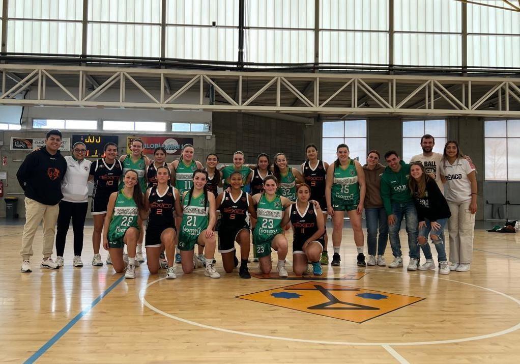 Destacan tamaulipecas en triunfo de México; en la Globasket de Barcelona