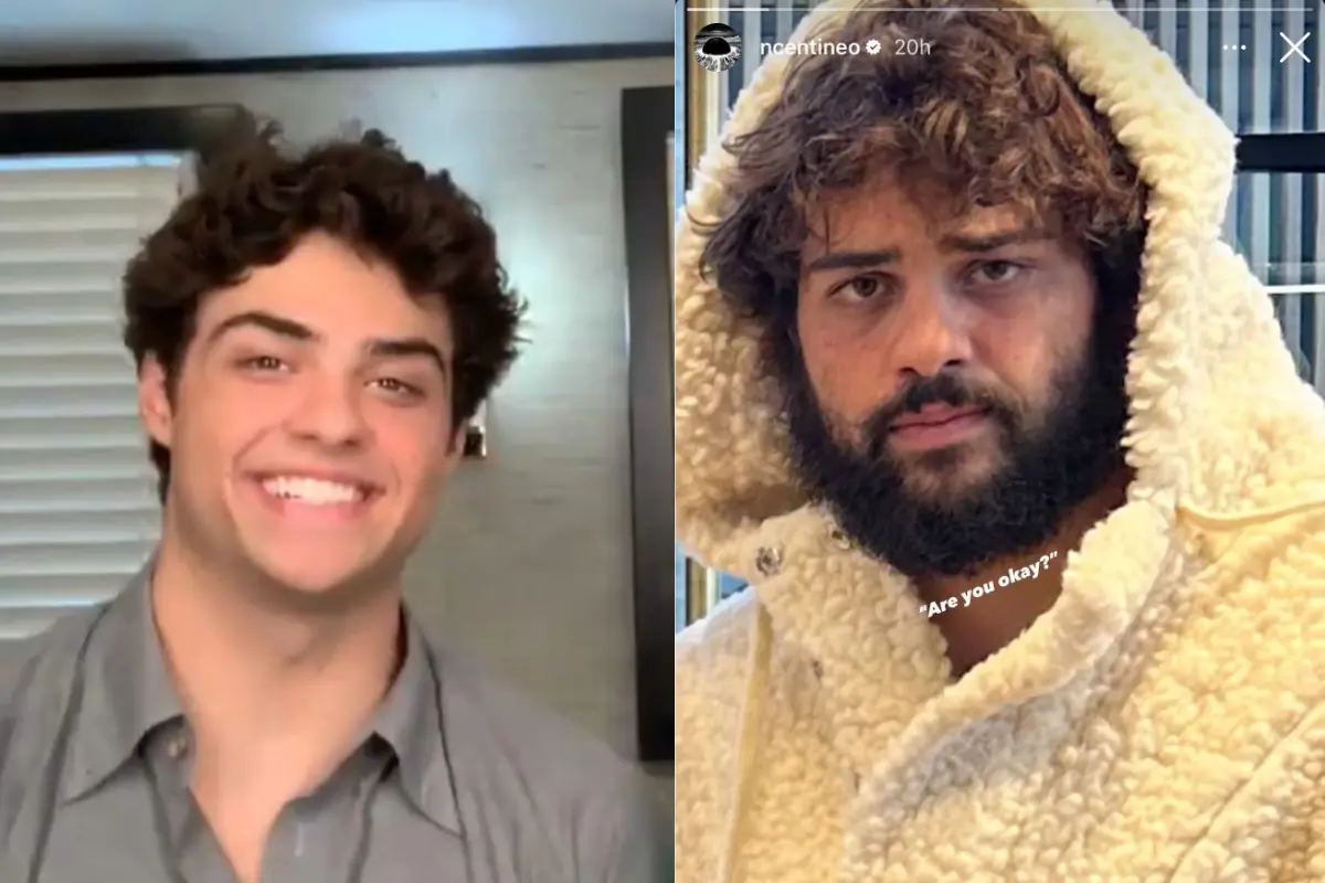 Noah Centineo. Foto tomada de: X @PopCrave y @noahcent