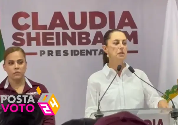 Sheinbaum exige equidad al INE en controversia por La Hora Nacional