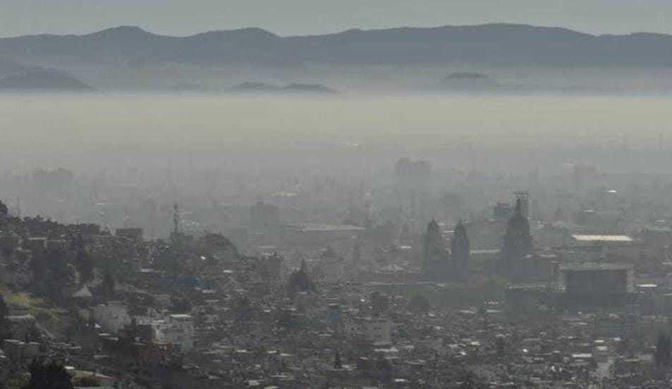 Continúa la contingencia ambiental en el Edoméx. Foto: Especial