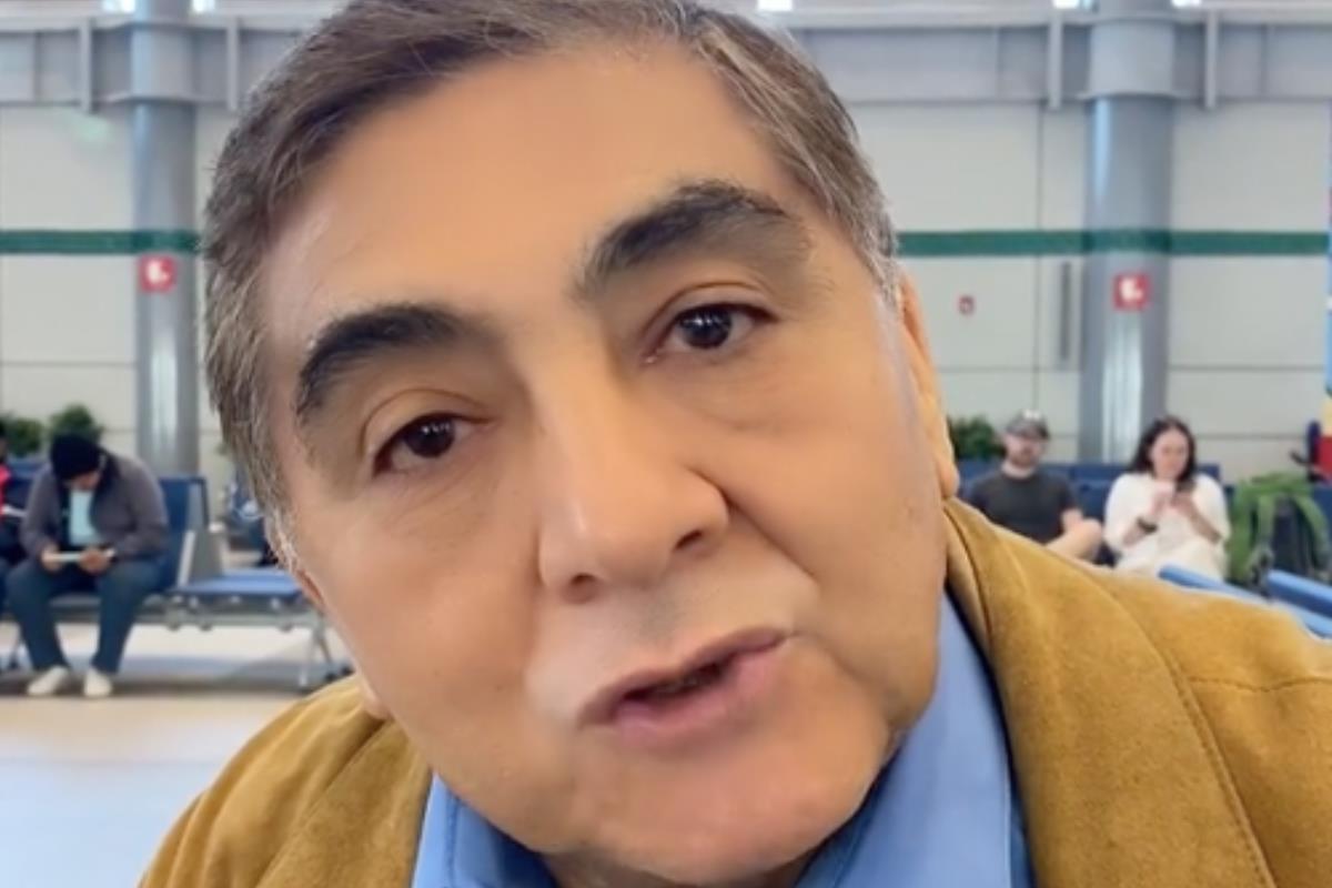 El actor llamó al AIFA como una modernidad y un ejemplo de aeropuerto. Foto: TikTok