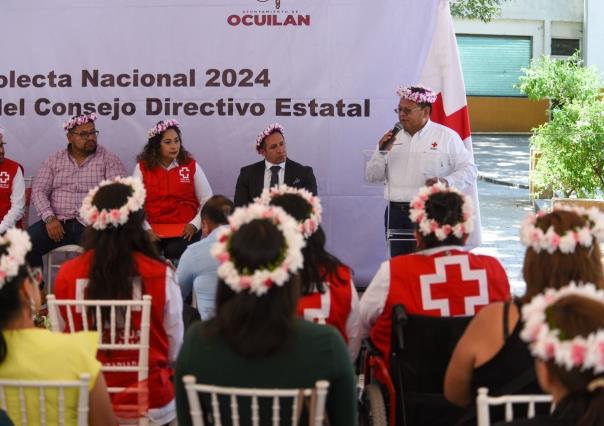 Arranca Colecta Anual de la Cruz Roja Mexicana en Ocuilan