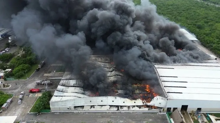 Temporada de incendios en Yucatán. Foto: Cortesía