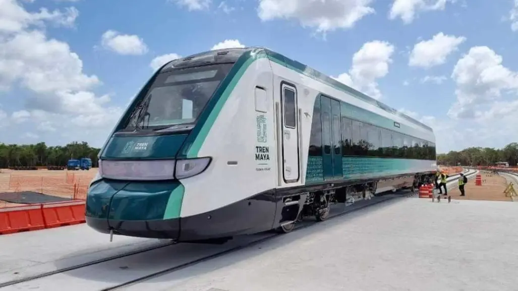 Se descarrila vagón del Tren Maya en Tixkokob