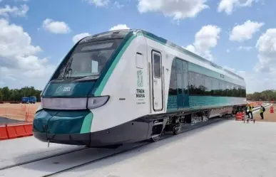 Se descarrila vagón del Tren Maya en Tixkokob