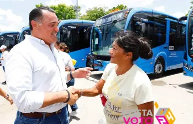 Renán Barrera anuncia expansión de Va y Ven en Yucatán