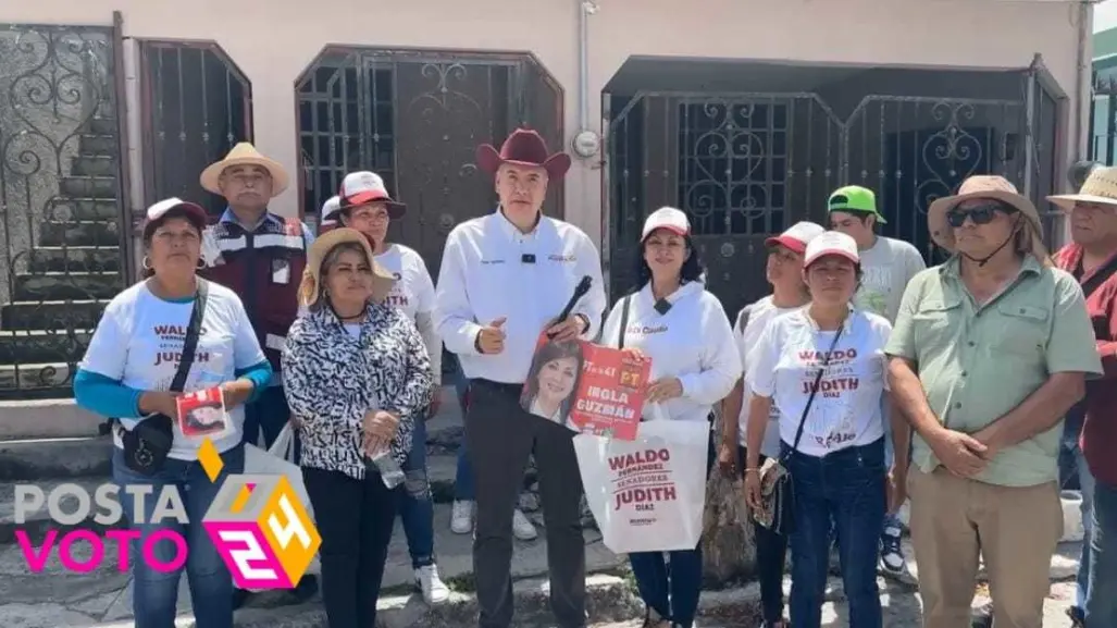 Destacan Waldo Fernández y Judith Díaz el respaldo de la gente en San Nicolás