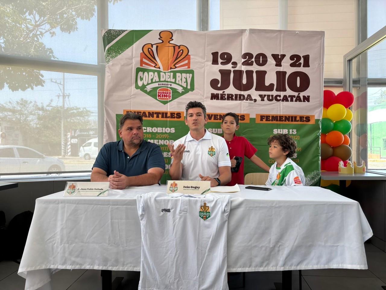 Presentación de la Copa del Rey de futbol. Foto: Cortesía