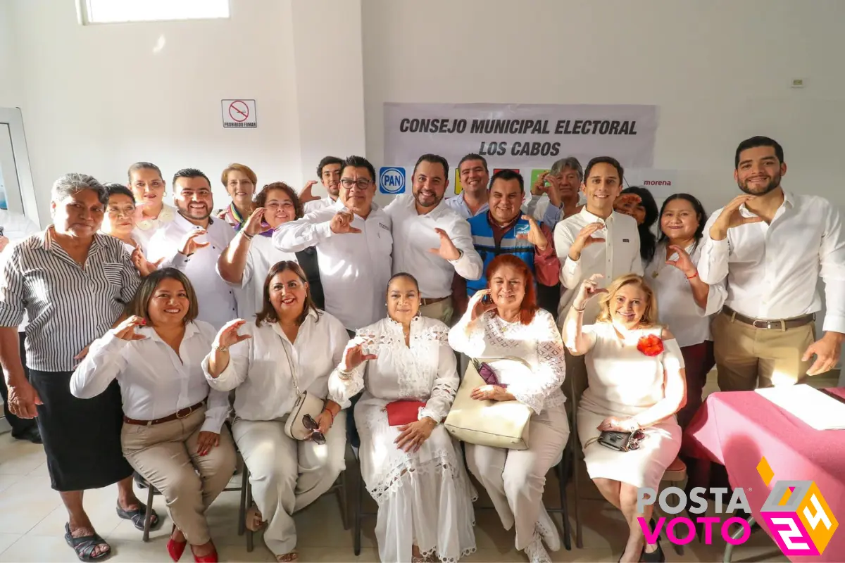 Christian Agúndez se registra como candidato a la alcaldía de Los Cabos