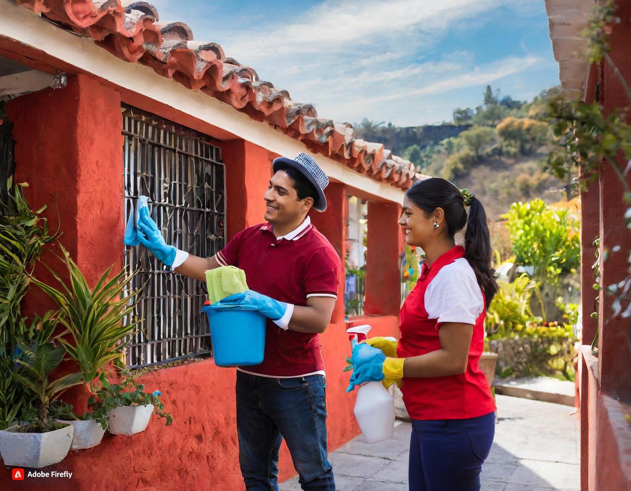 Esto es lo que ganarías si te pagaran por realizar la limpieza de tu hogar. Foto: IA