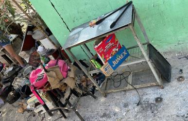 Familia pierde todo durante incendio en Victoria