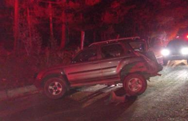 Vuelca y muere en el camino a Puentecillas, Pueblo Nuevo
