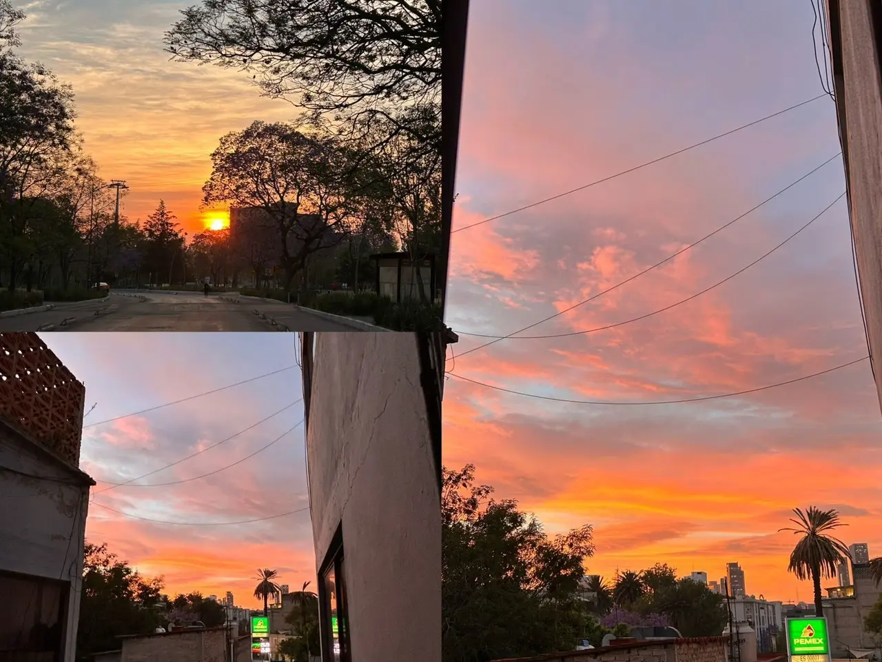 Atardeceres rojos en CDMX ¿por qué el cielo se ve así?