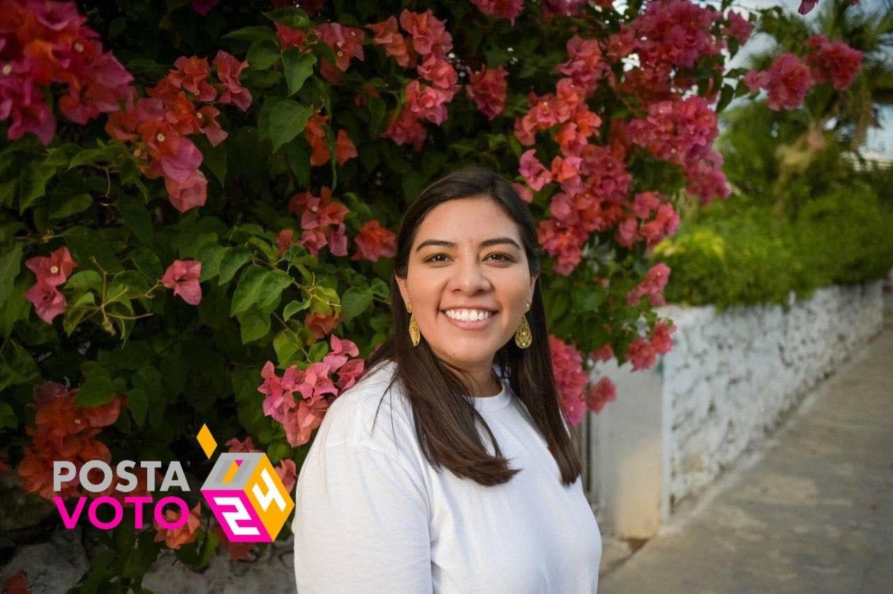 Vida Gómez, Candidata a la gubernatura de Yucatán por Movimiento Ciudadano. Foto: Cortesía