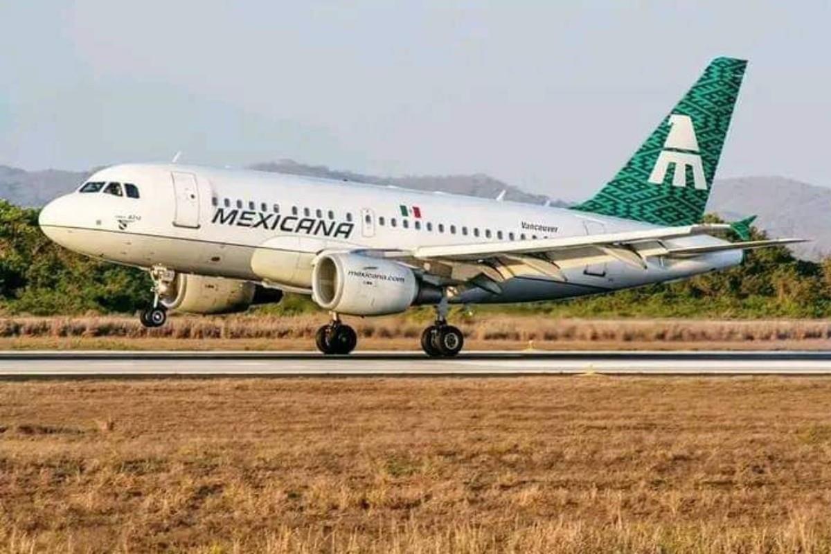 Avión de Mexicana de Aviación Foto: X(Twitter) @mexicana_air