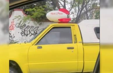 Captan camioneta de Pizza Planet en Monterrey, ¿la has visto?