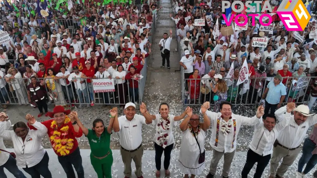 Respalda Claudia Sheinbaum derechos de los pueblos indígenas en Oaxaca