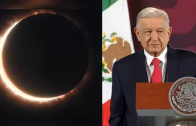 ¿Dónde verá AMLO el eclipse solar este 8 de abril?
