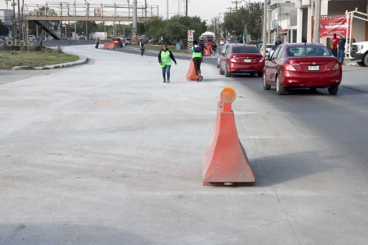 Gobierno de San Nicolás de los Garza abre tramo de avenida López Mateos
