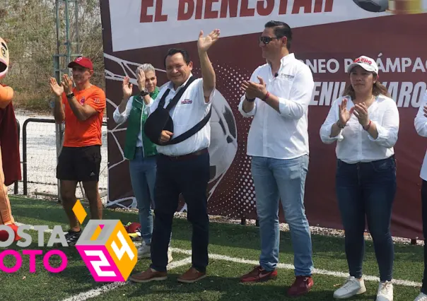 Huacho Díaz Mena apuesta por el deporte con la primera Copa por el Bienestar