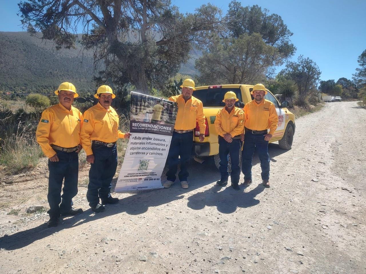 Se reforzaron las acciones por parte de las Brigadas Rurales. (Fotografía: Gobierno de Arteaga)