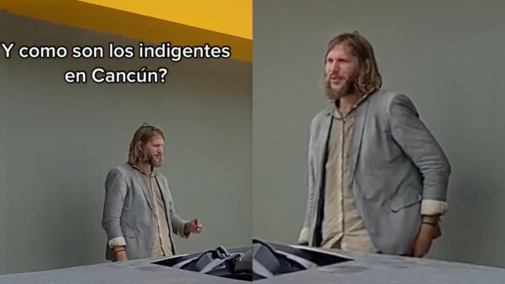 Indigente Guapo: ¿Una Reencarnación de Kurt Cobain en Cancún? (VIDEO)