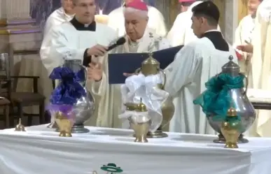 Misa crismal en la Basílica de Nuestra Señora del Roble ¿Cuál es su significado?