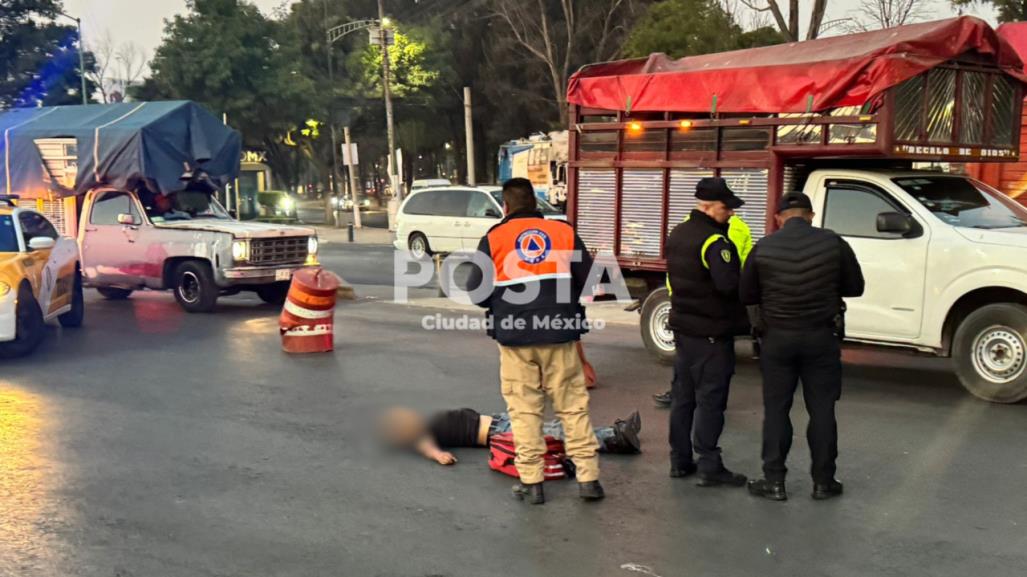 Muere peatón atropellado al intentar cruzar Canal de Río Churubusco