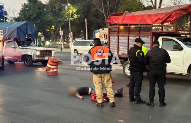 Muere peatón atropellado al intentar cruzar Canal de Río Churubusco