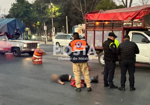 Muere peatón atropellado al intentar cruzar Canal de Río Churubusco