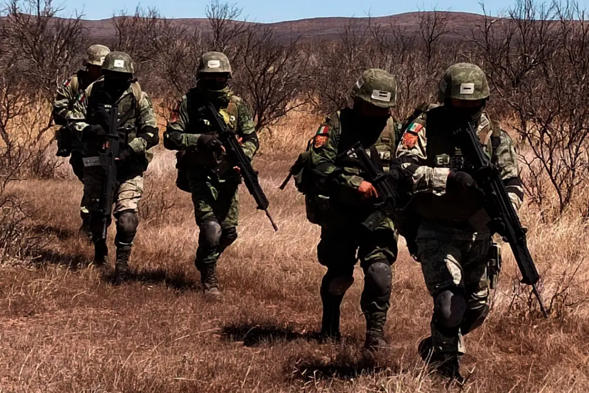 Elementos del Ejército mexicano. Foto: Secretaría de la Defensa Nacional