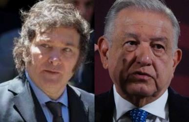 Javier Milei, presidente de Argentina llama ignorante a AMLO