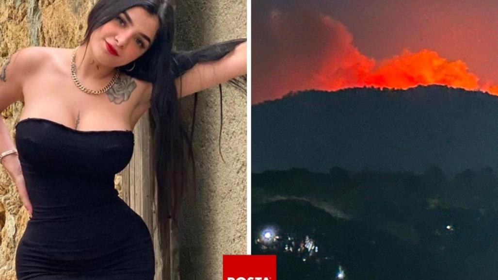 Llega influencer Karely Ruiz a Orizaba a entregar ayuda humanitaria por incendio