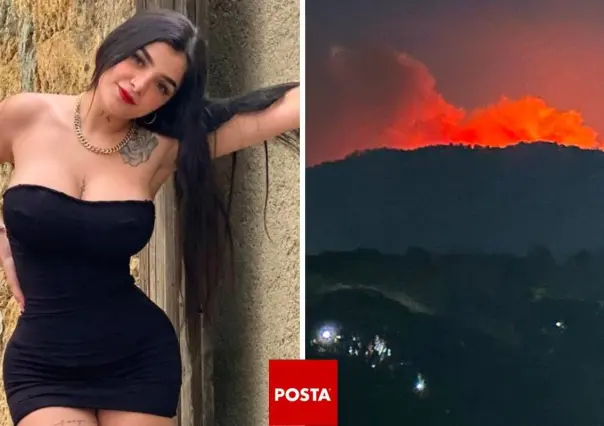 Llega influencer Karely Ruiz a Orizaba a entregar ayuda humanitaria por incendio