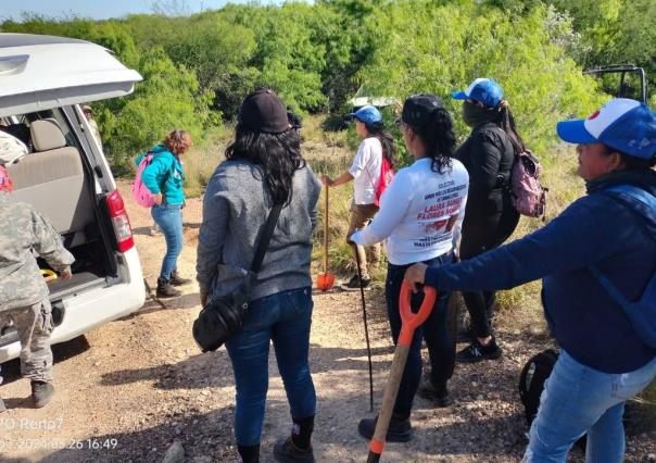 Piden ayuda Madres buscadoras para recaudar equipo y recursos en Tamaulipas