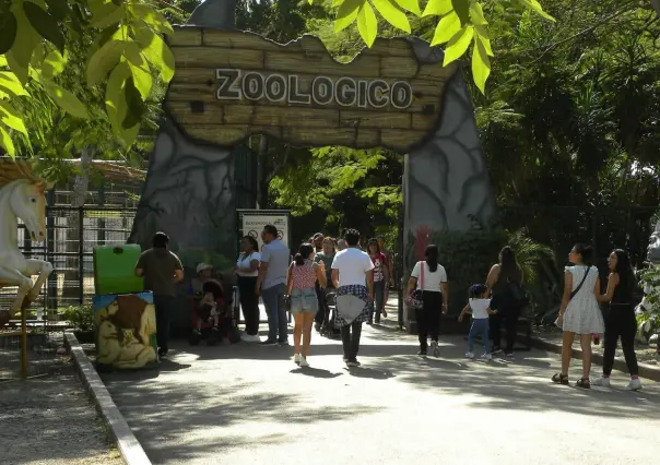 Estiman aumento de visitantes en zoológicos de Mérida durante Semana Santa