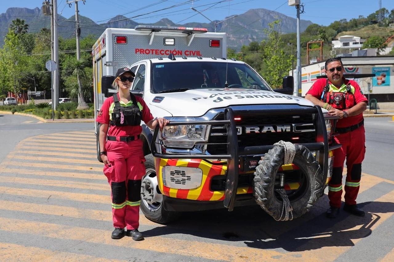 Estos lugares han sido seleccionados para brindar una mayor cobertura y atención a los posibles incidentes que puedan surgir durante este periodo vacacional. Foto: Protección Civil de Santiago.