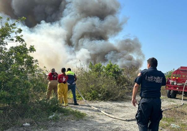 Bomberos Voluntarios de Tamaulipas AC alertan de quema irresponsable de basura