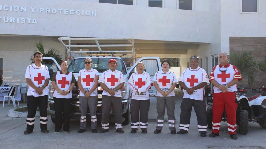 Cruz Roja Mexicana de Tamaulipas se une a operativo vacacional