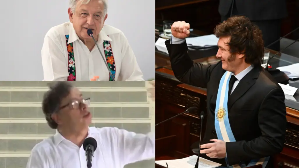 AMLO y Colombia responden a declaraciones de Javier Milei, presidente argentino