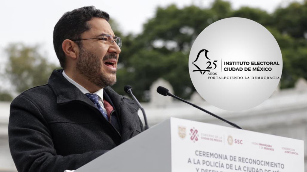 Así es el conflicto entre Martí Batres y el Instituto Electoral de la CDMX