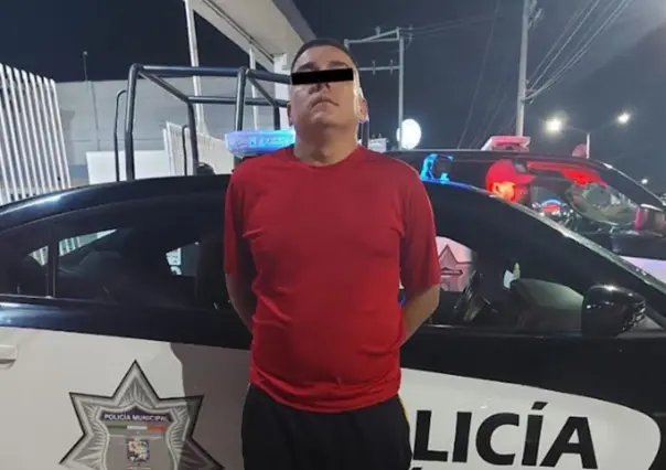 Cae sujeto por violencia familia en la colonia Valle del Seminario en Juárez