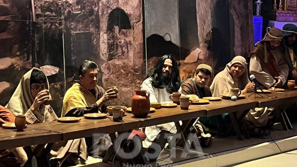 Celebran representación de Última Cena en Monterrey