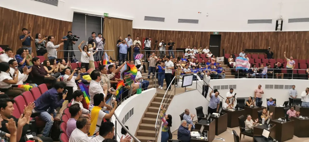 Congreso del Estado aprobó por unanimidad la Ley de Identidad Sexo Genérica. Foto: Alejandra Vargas