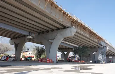 Avanza 65% la construcción del Mega Puente Díaz Ordaz-Ordóñez en Santa Catarina