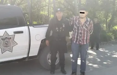 Lo arrestan por tirar escombro en Juárez